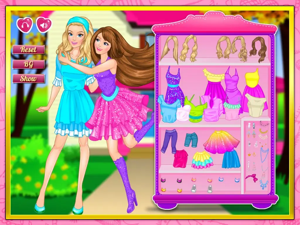 Sister party dressup iPad 应用截图