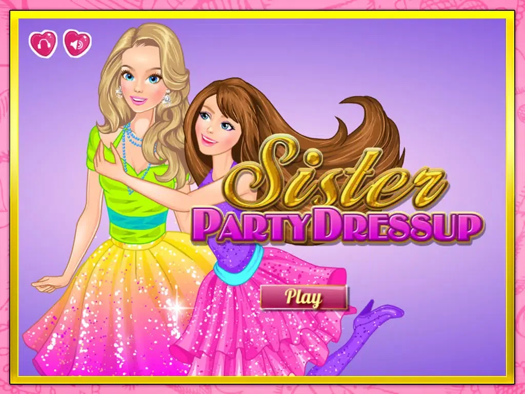 Sister party dressup iPad 应用截图