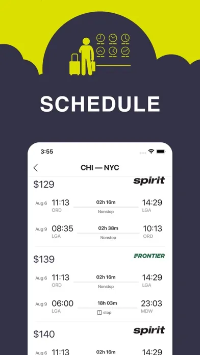Ảnh chụp màn hình của Airline tickets — Airways.Sale