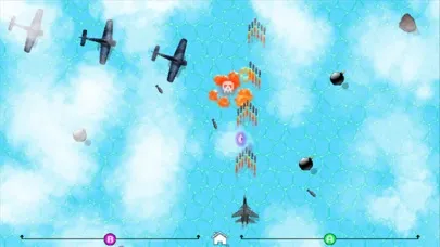 Capturas de tela do Aircraft Wargame Remake