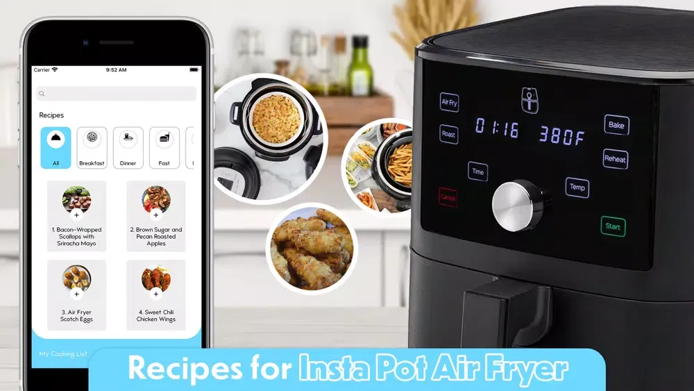 Recipe for Insta Pot Air Fryer Ekran Görüntüleri