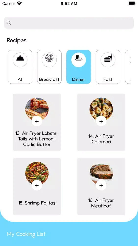 Recipe for Insta Pot Air Fryer Ekran Görüntüleri