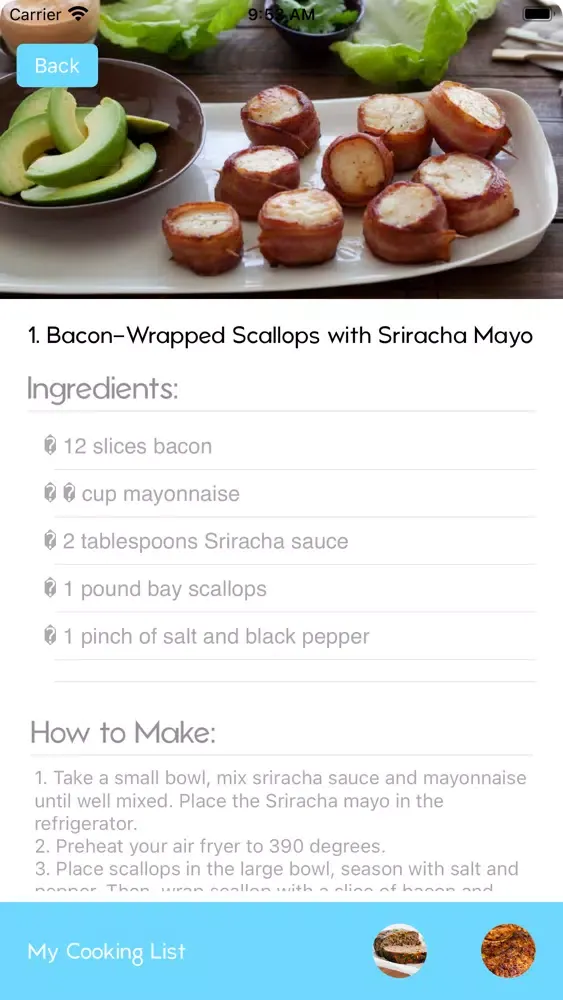 Recipe for Insta Pot Air Fryer Ekran Görüntüleri