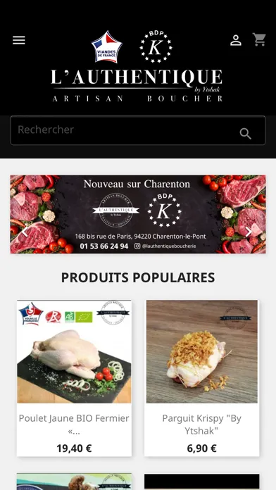 L'AUTHENTIQUE BOUCHERIE Ekran Görüntüleri