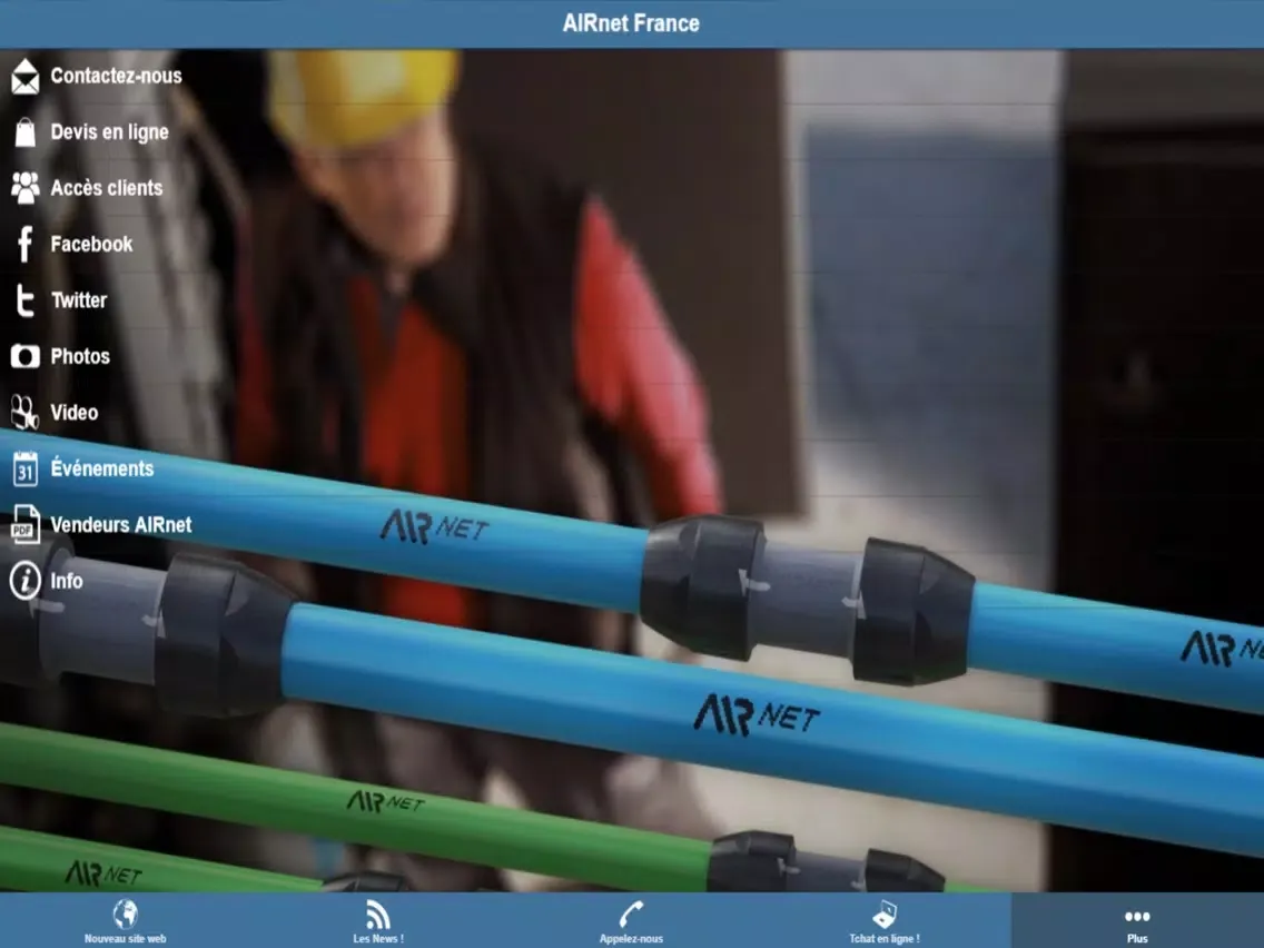 Capturas de pantalla de AIRnet France iPad 