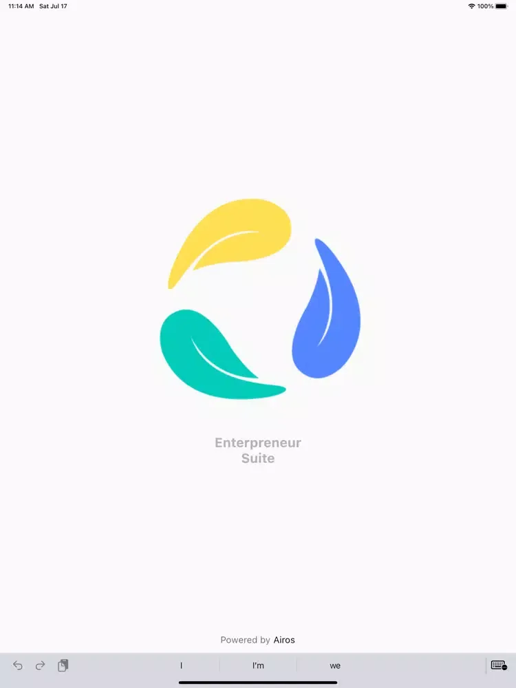 Entrepreneur Suite iPad 应用截图