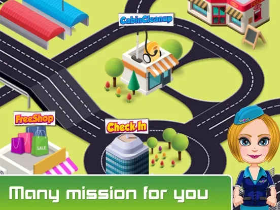 Airport Manager Simulator Game iPad  Ekran Görüntüleri