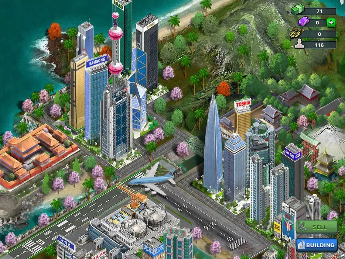 Ảnh chụp màn hình của Airport Island®, Asia iPad 