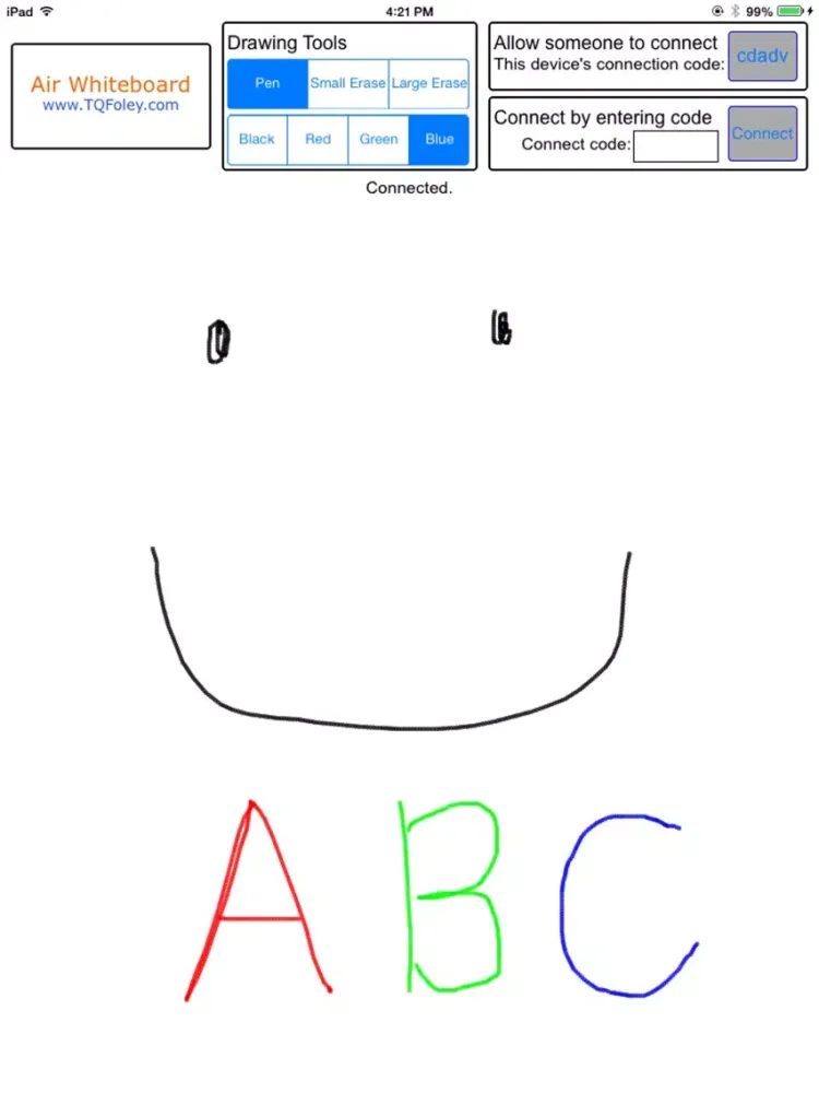 Air Whiteboard iPad  Screenshots
