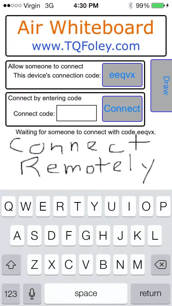 Air Whiteboard Screenshots