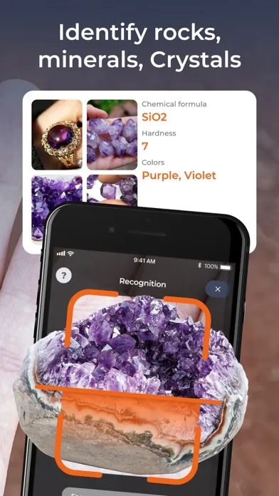 Stone Identifier: Rock Scanner سکرین شاٹس