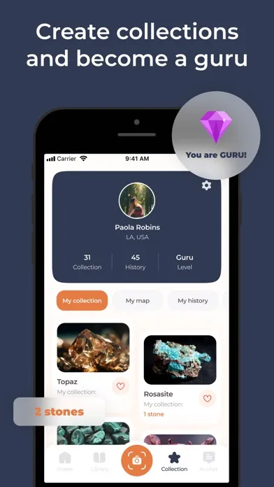 Stone Identifier: Rock Scanner سکرین شاٹس