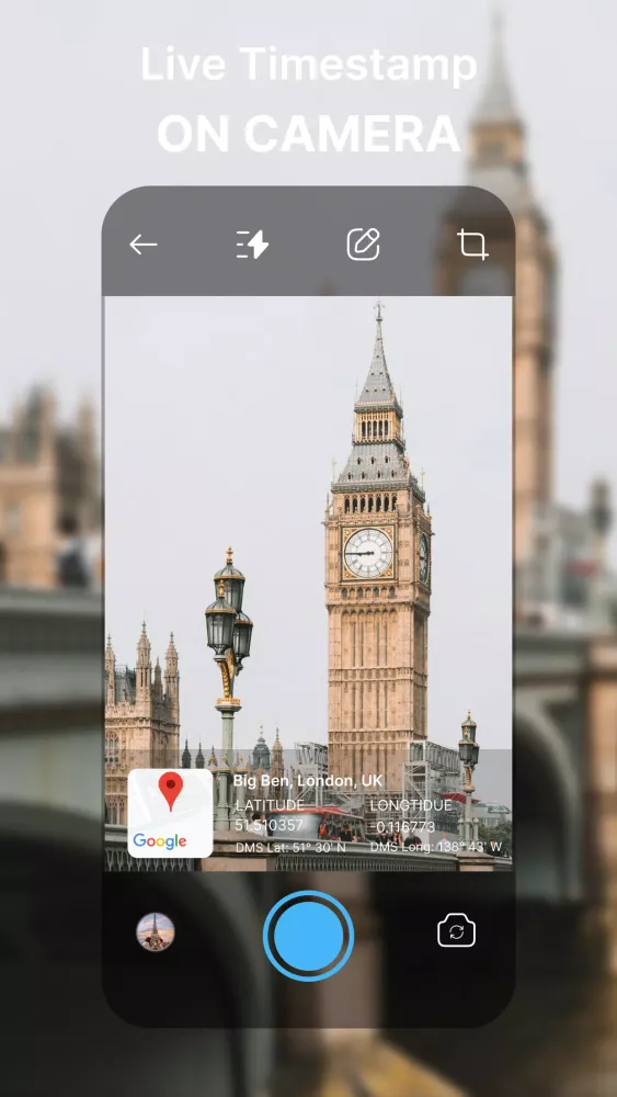 GPS Map Camera & Timestamp Screenshots