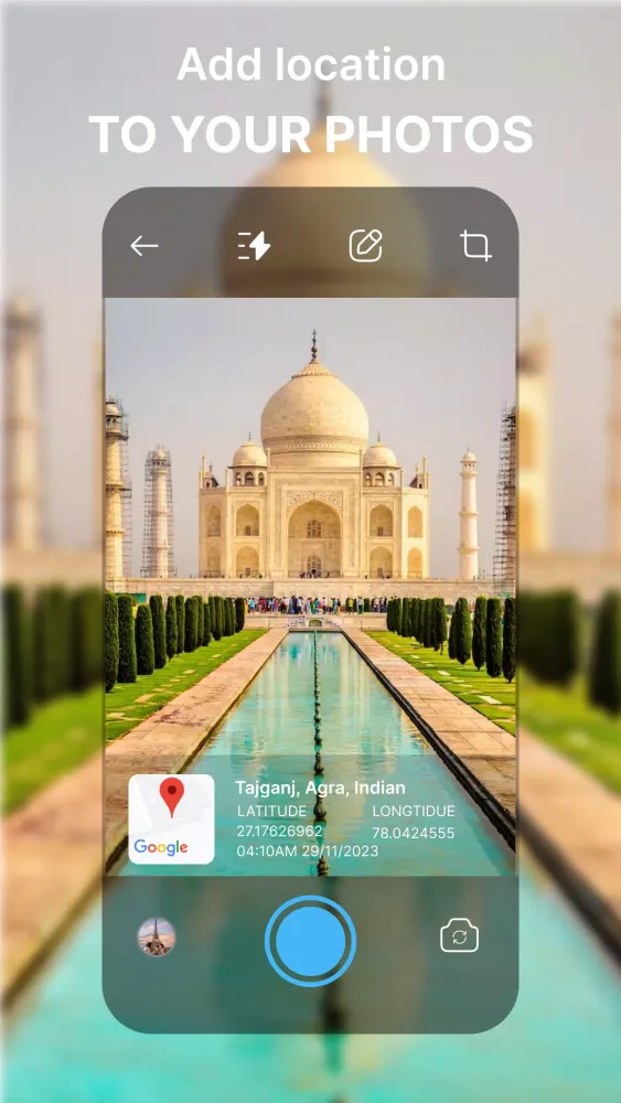 GPS Map Camera & Timestamp Screenshots