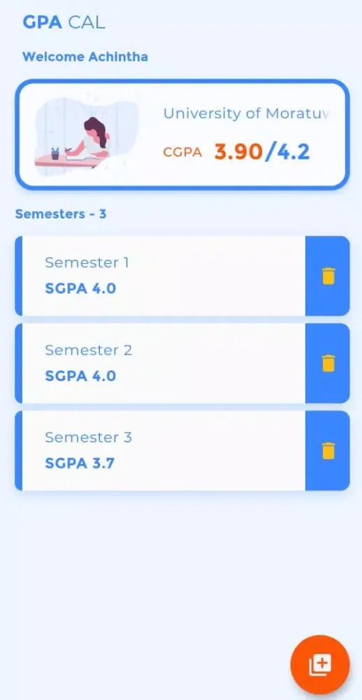 GPA CAL應用截圖
