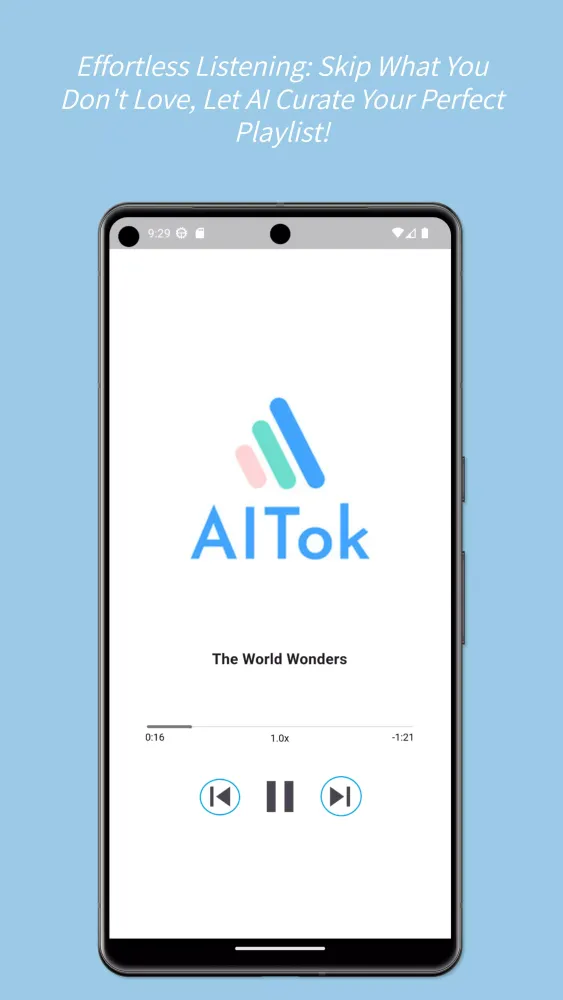 AITok Radio Screenshots