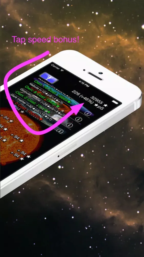 Tangkapan layar Astro Tapper