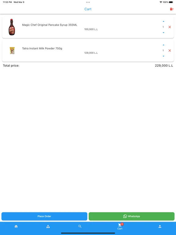 Le Marche Lebanon iPad  スクリーンショット