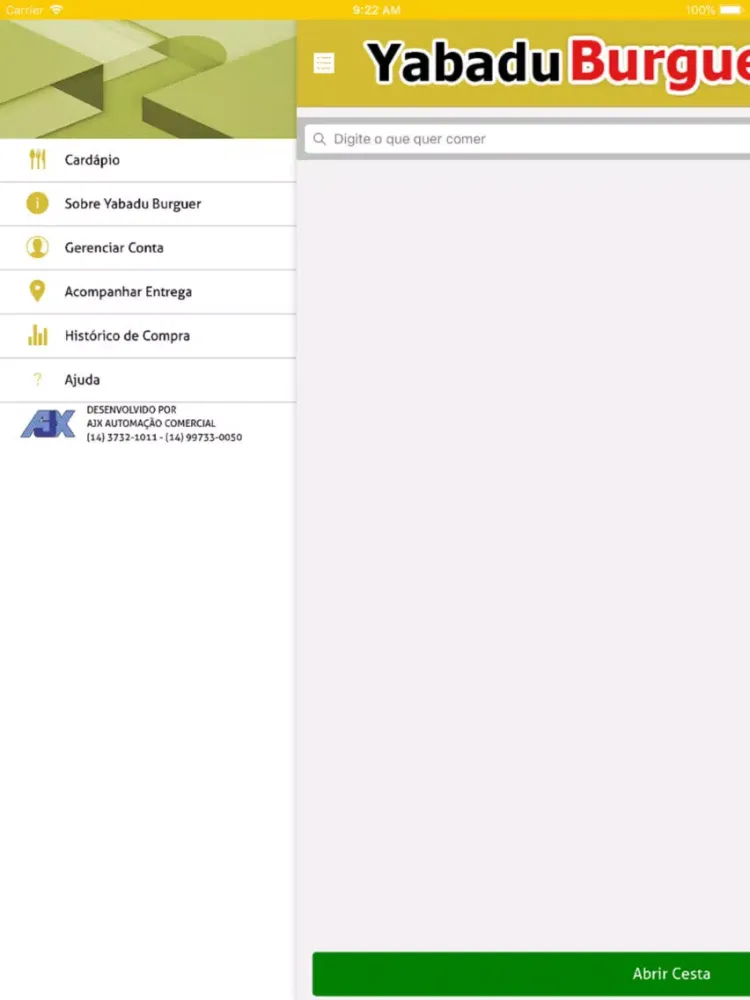Yabadu Delivery iPad  স্ক্রিনশট