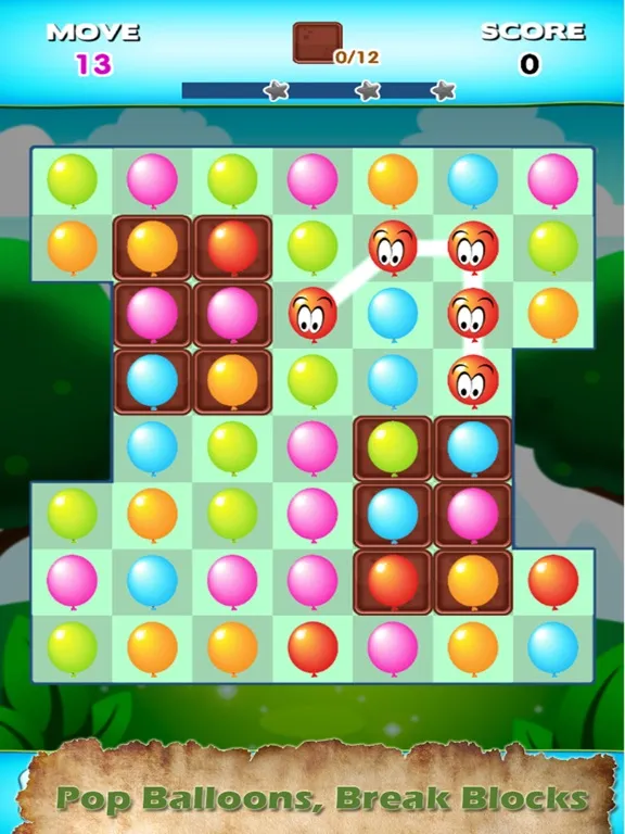 Screenshot di Balloons Match Blast iPad 