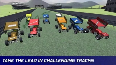 Capturas de tela do Outlaws Racing - Sprint Cars