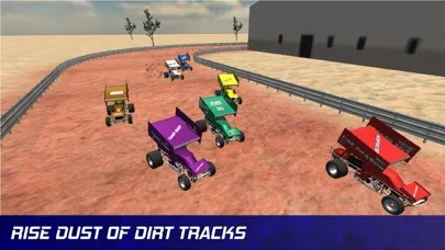 Capturas de tela do Outlaws Racing - Sprint Cars