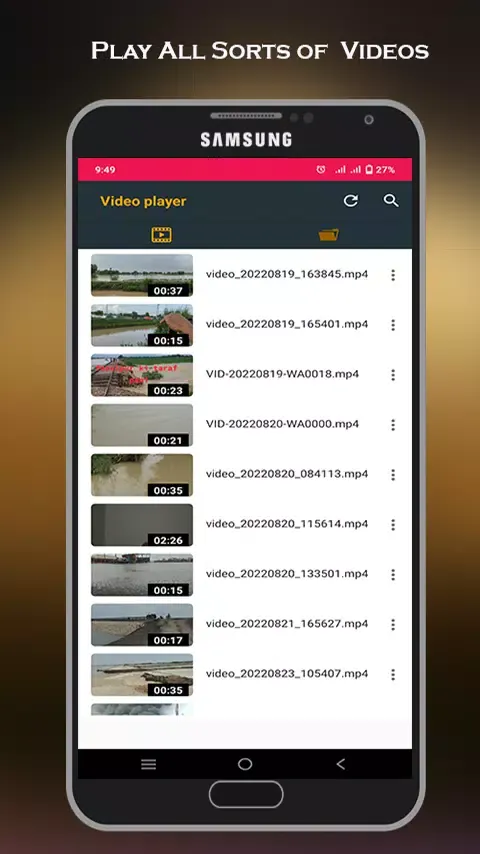 XXVi Private Video Player Screenshots