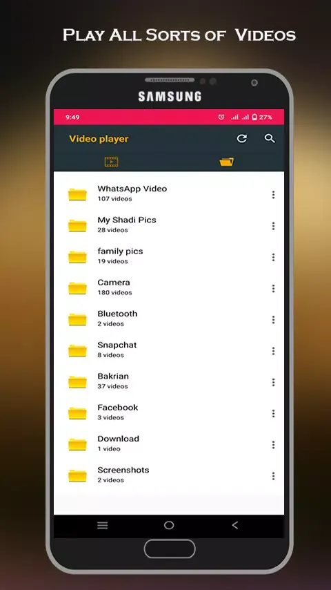 XXVi Private Video Player Screenshots