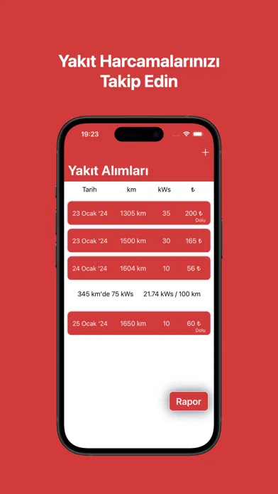 Yakıt Sayacı سکرین شاٹس