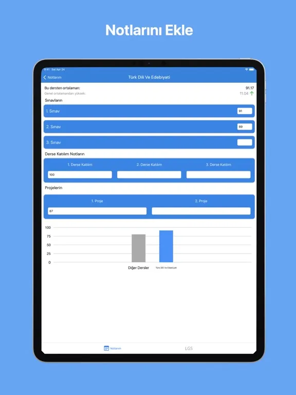 OrtalaNot iPad  Screenshots
