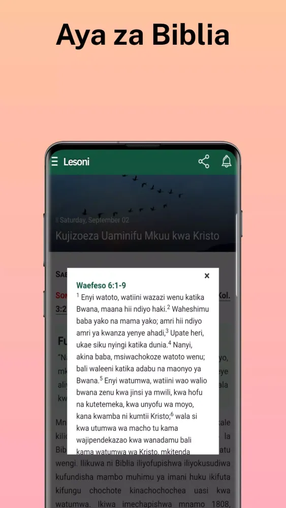 Lesoni - Shule ya Sabato 2024 Screenshots