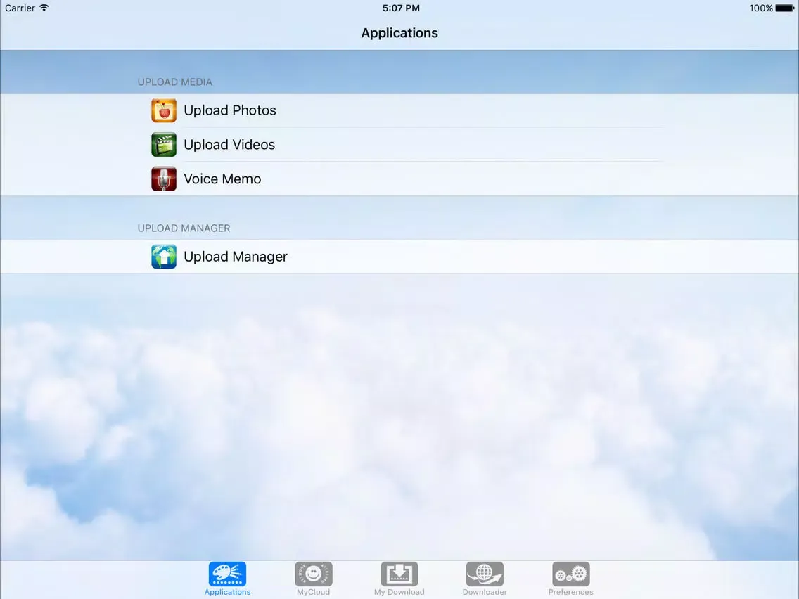 AKiTiO MyCloud iPad  Screenshots