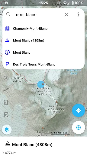 Capturas de pantalla de Alpi Maps