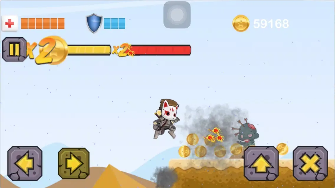 Ảnh chụp màn hình của Zombie Graveyard: Kill Frenzy