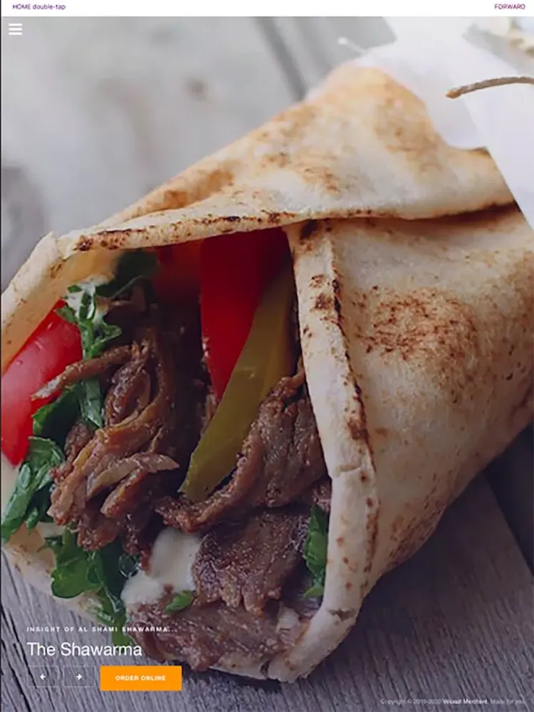 Al Shami Shawarma iPad 应用截图