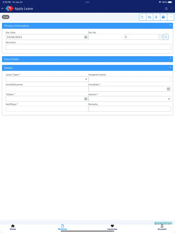 AL JAZEERA PACT ERP iPad  سکرین شاٹس