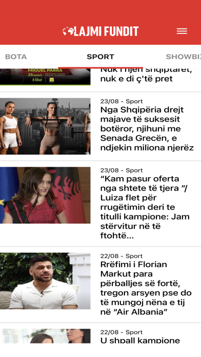Lajmifundit.al应用截图