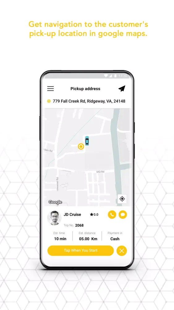 Скриншоты Driver App - SpeedTaxi