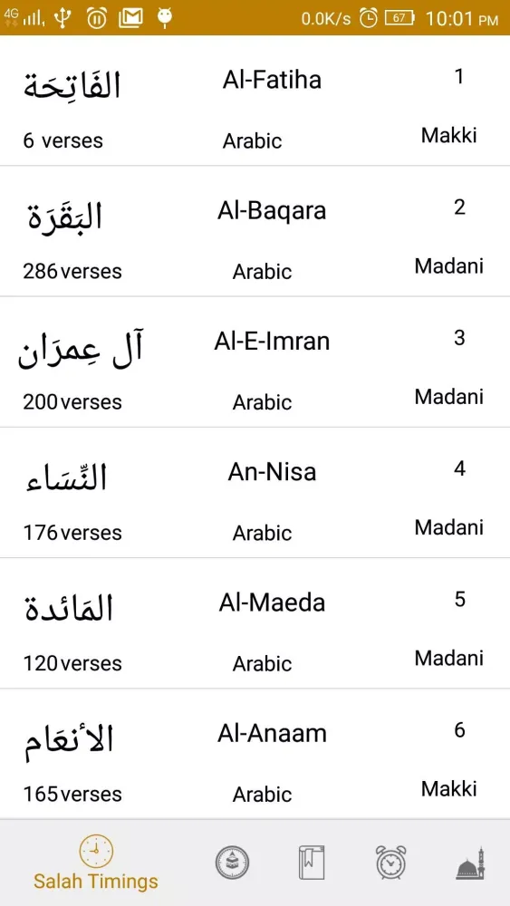 Salah Timer Screenshots