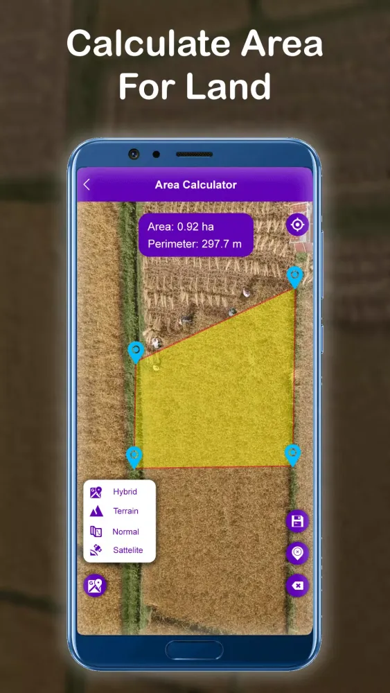 GPS Distance Land Area Measure應用截圖