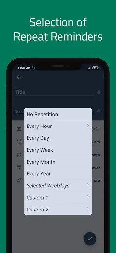 Screenshot di Reminder Pro