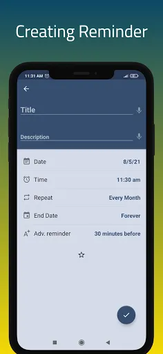 Screenshot di Reminder Pro