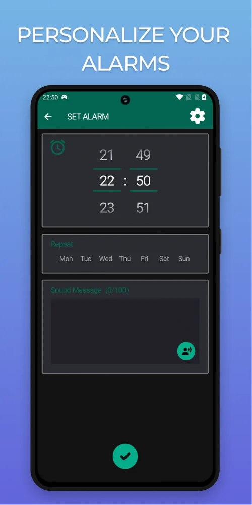 Talking Alarm Clock & Sounds-screenshot-4