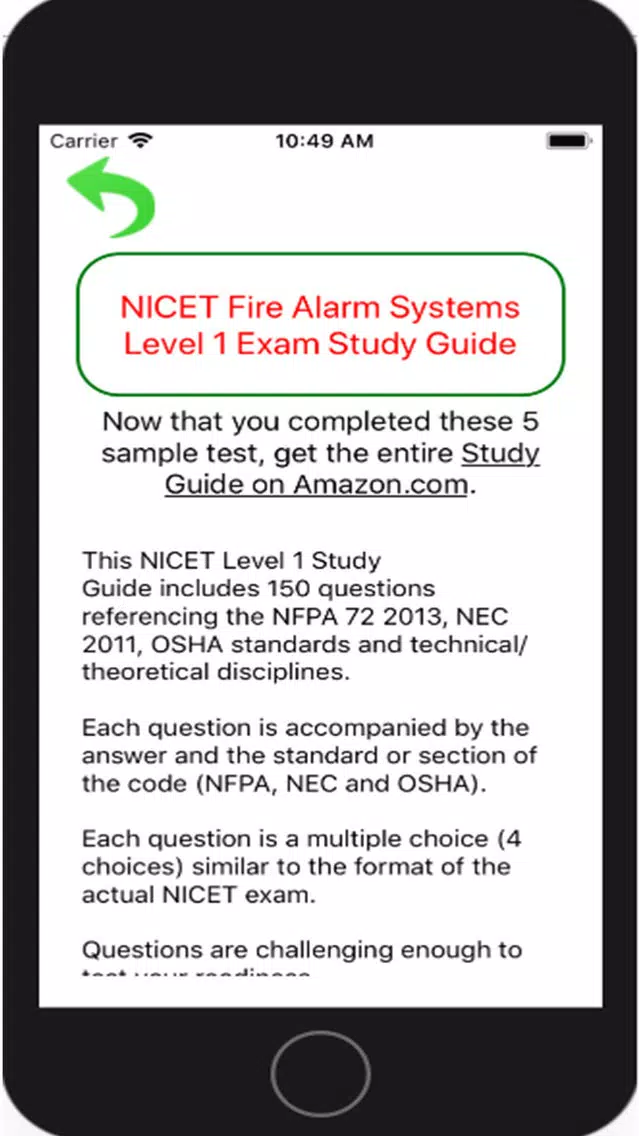 Zrzuty ekranu Fire Alarms Study Guide NICET