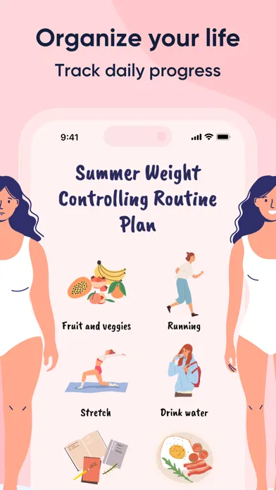 Me+ Daily Routine Planner Screenshots