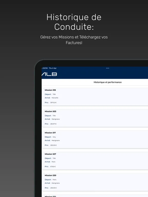 ALB iPad  스크린샷