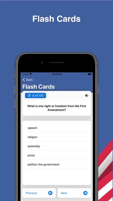 US Citizenship Civil Test 2020 Screenshots