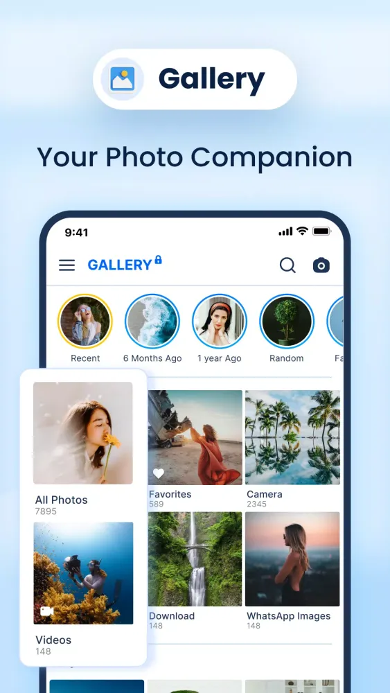 Captures d'écran de Gallery: Photo Gallery, Album