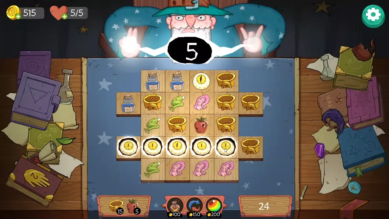 Wizard: Fairytale Puzzle应用截图