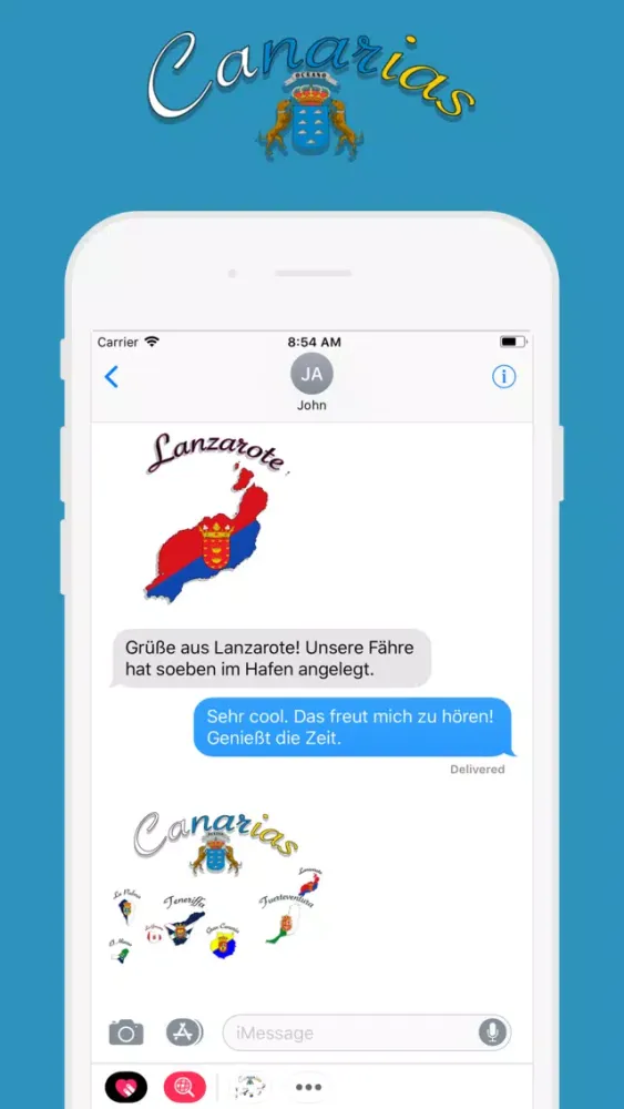 Tangkapan layar CANARIAS